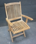 Fauteuil anambas en Teck 10962