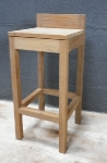 Tabouret avec dossier 10480
